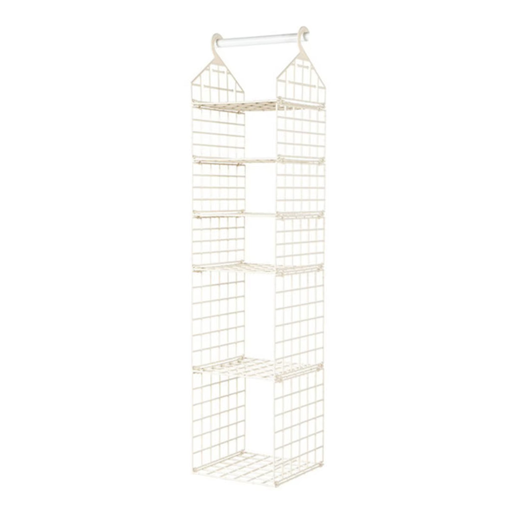 ClosetMax™ Foldable Hanging Organizer – Multi-Tier Space Saver for Pajamas, Coats, Sweaters & More